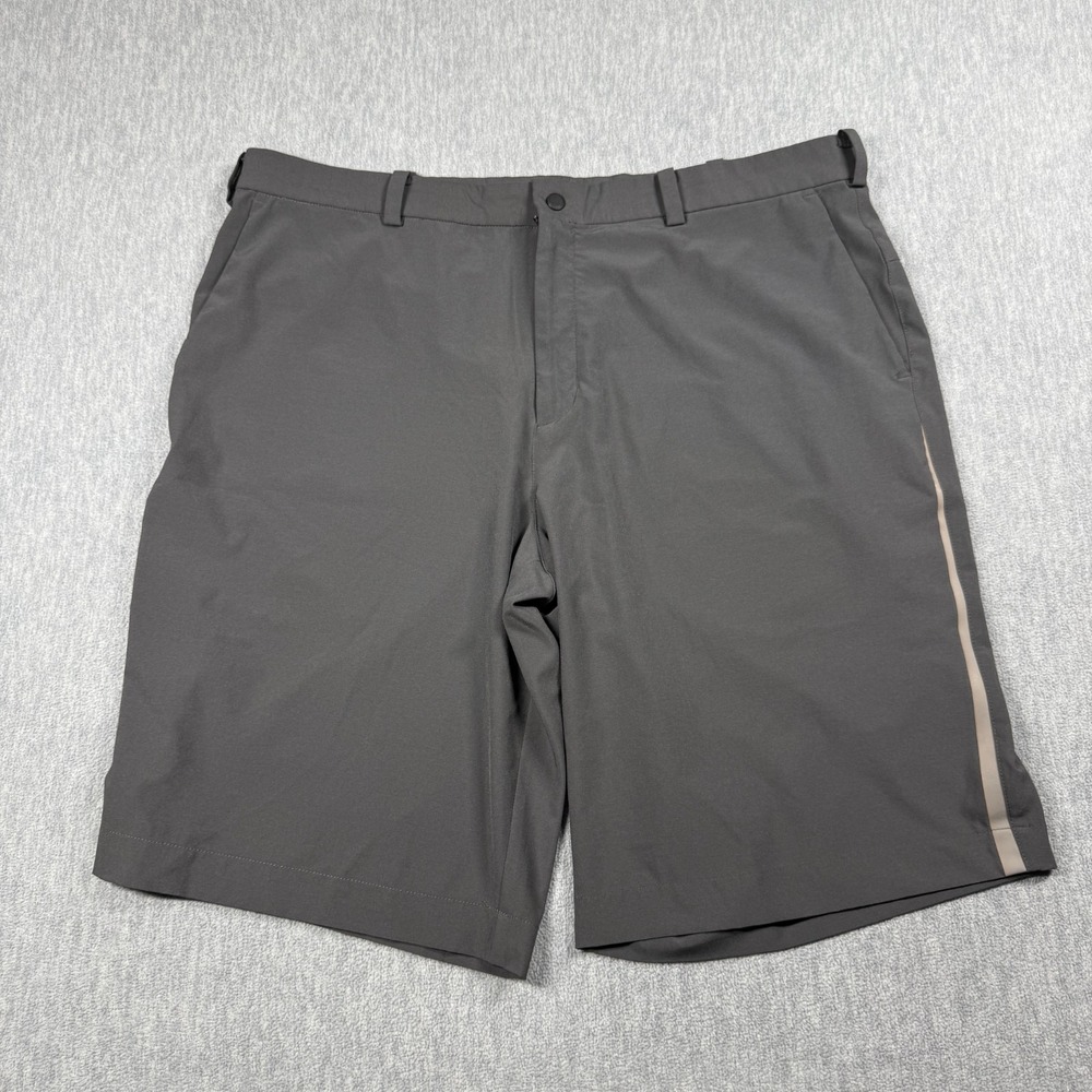 Nike Golf Shorts Men's 38 Grey Tour Performance Dri-Fit Athletic Flat Front Walk